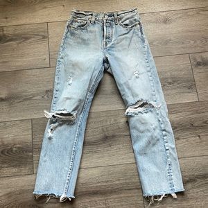 Levi wedgie jeans